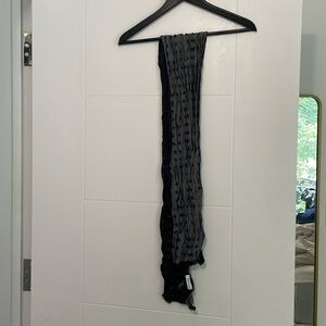 Paul Smith - Silk Blend Scarf - Grey with Black dot